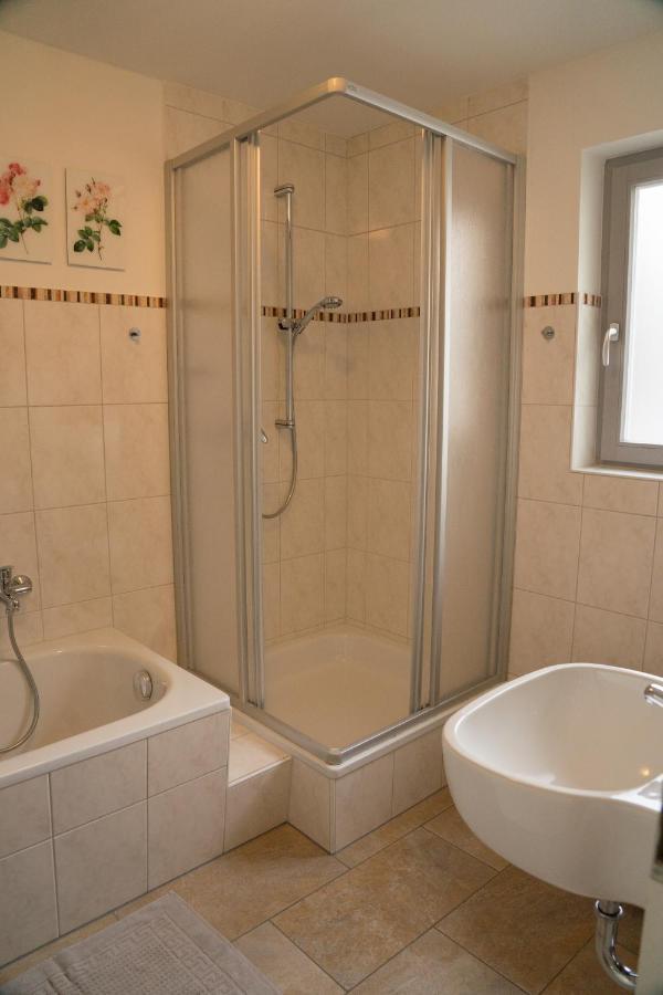 Urlaubsfreude Biedermann Haus Blumenglueck - Rose Apartment Sebnitz Exterior foto