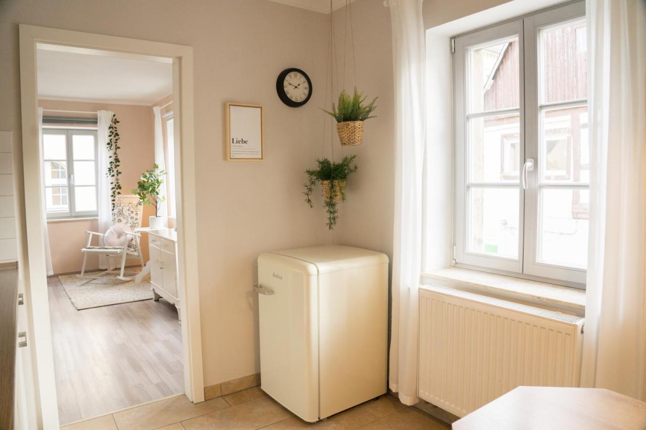 Urlaubsfreude Biedermann Haus Blumenglueck - Rose Apartment Sebnitz Exterior foto